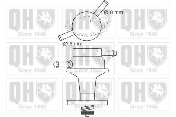 Топливный насос QUINTON HAZELL QFP88