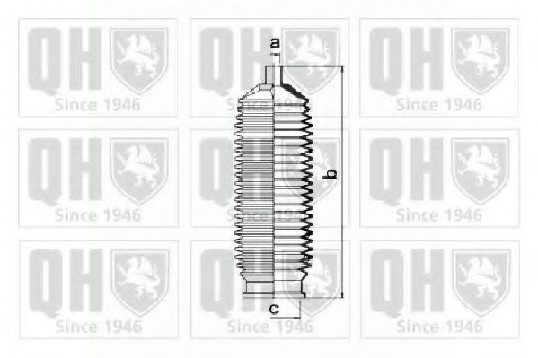 Комплект пылника, рулевое управление QUINTON HAZELL QG1261