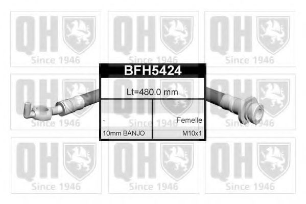 Тормозной шланг QUINTON HAZELL BFH5424