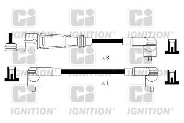 Комплект проводов зажигания QUINTON HAZELL XC1184