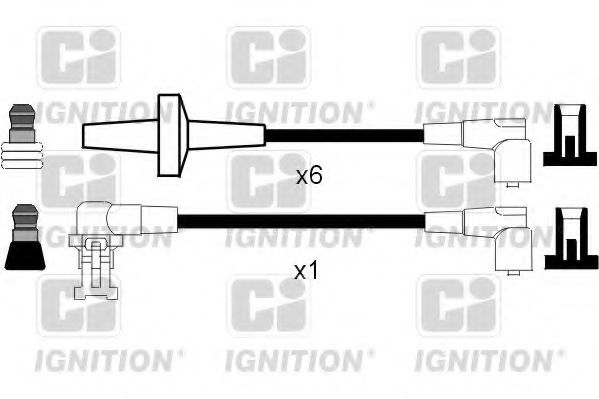 Комплект проводов зажигания QUINTON HAZELL XC319