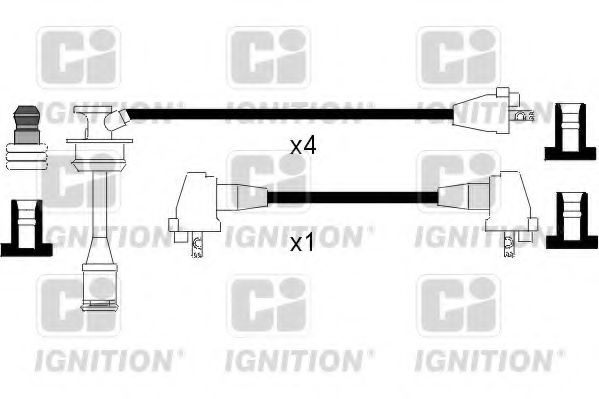 Комплект проводов зажигания QUINTON HAZELL XC864