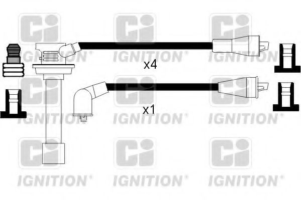 Комплект проводов зажигания QUINTON HAZELL XC896