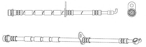 Тормозной шланг FERODO FHY2829