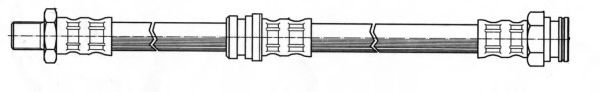 Тормозной шланг FERODO FHY2944