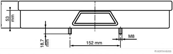 Задний фонарь VIGNAL SYSTEMS 167540