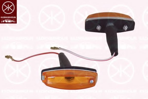 Фонарь указателя поворота KLOKKERHOLM 25160550