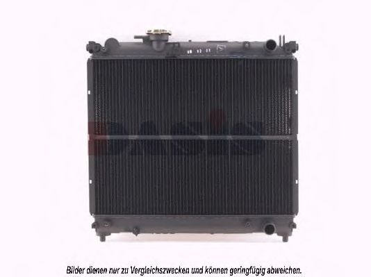 Радиатор, охлаждение двигателя AKS DASIS SZA2015