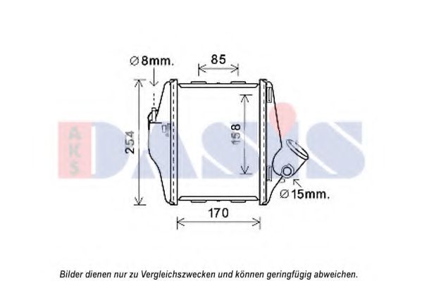 Интеркулер AKS DASIS 127020N