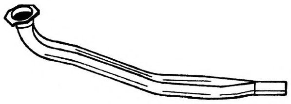 Труба выхлопного газа AKS DASIS SG60116