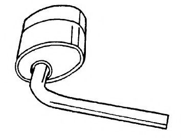 Глушитель выхлопных газов конечный AKS DASIS SG49603