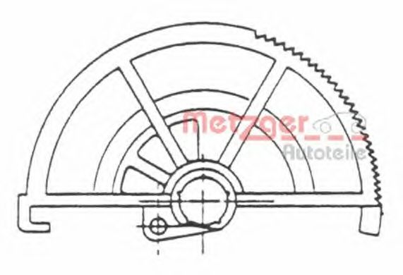 Ремкомплект, автоматическое регулирование METZGER 5F205