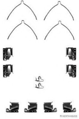 Комплектующие, колодки дискового тормоза PEX 1268