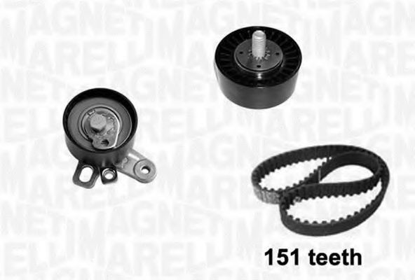 Комплект ремня ГРМ MAGNETI MARELLI 341304090000