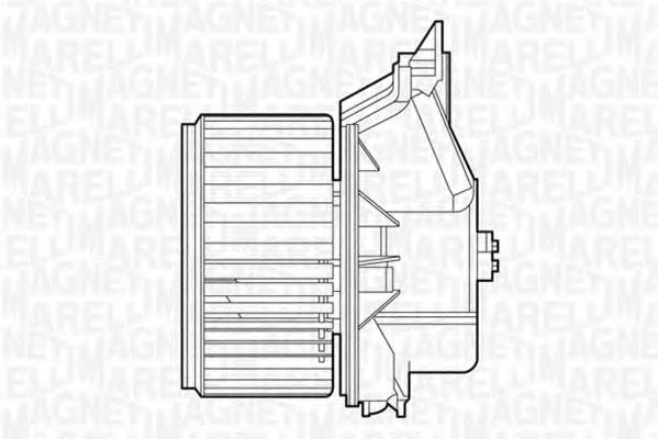 Вентилятор салона MAGNETI MARELLI 069412527010