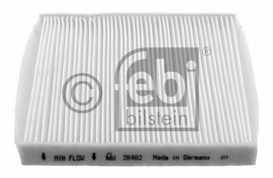 Фильтр, воздух во внутренном пространстве FEBI BILSTEIN 28402