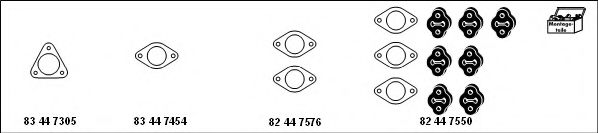 Система выпуска ОГ HJS MT-MA8