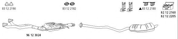 Система выпуска ОГ HJS BMW_100