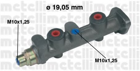 Главный тормозной цилиндр METELLI 05-0022