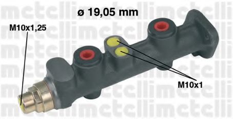Главный тормозной цилиндр METELLI 05-0029
