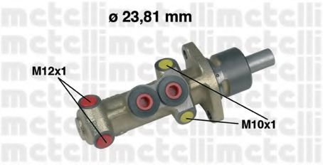 Главный тормозной цилиндр METELLI 05-0223