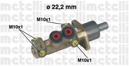 Главный тормозной цилиндр METELLI 05-0387