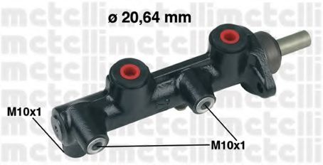 Главный тормозной цилиндр METELLI 05-0401