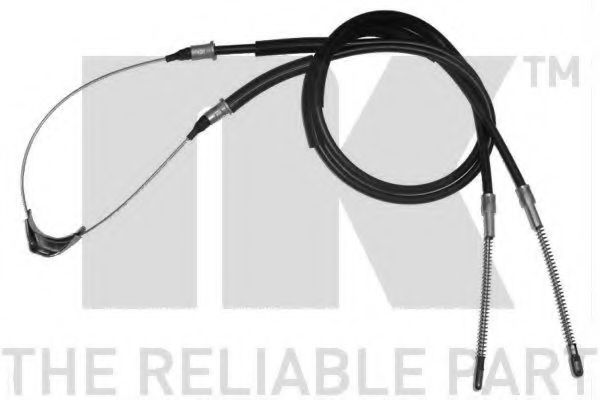 Трос, стояночная тормозная система GEMO 421100