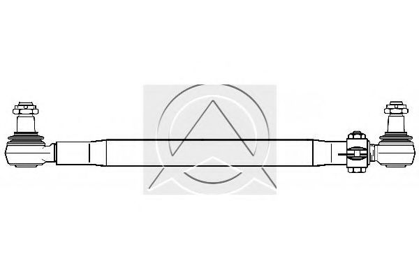 Продольная рулевая тяга SIDEM 625234