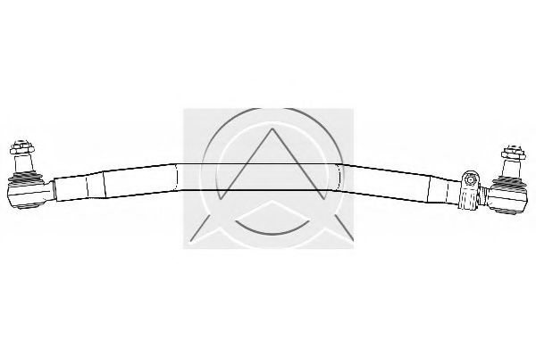 Продольная рулевая тяга SIDEM 680132