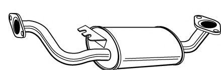 Средний глушитель выхлопных газов FONOS 617586