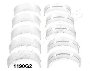Комплект подшипников коленчатого вала JAPANPARTS MS1190G2
