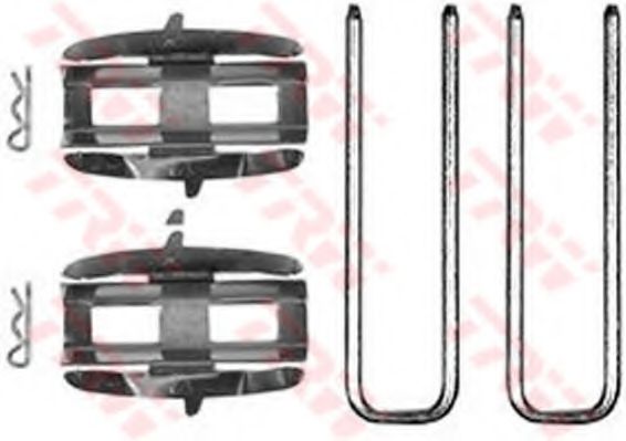 Комплектующие, колодки дискового тормоза QH Benelux 4961