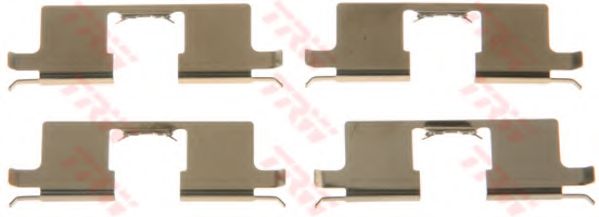 Комплектующие, колодки дискового тормоза TRW PFK585
