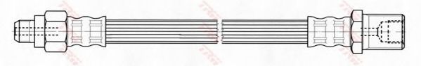 Тормозной шланг TRW PHB271