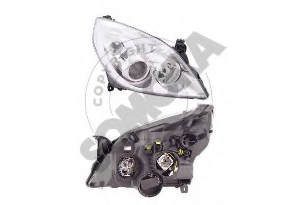 Основная фара SOMORA 210715