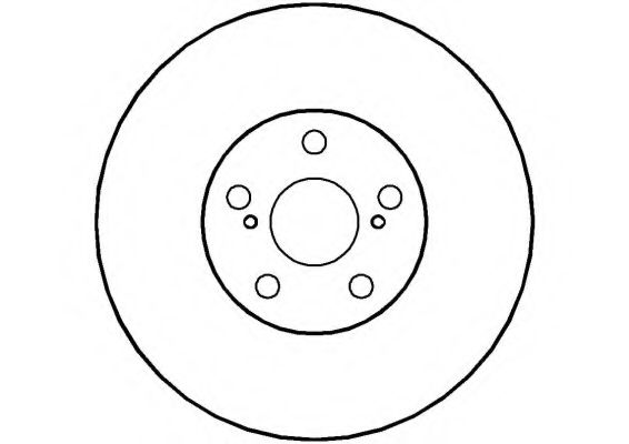 Тормозной диск NATIONAL NBD1124