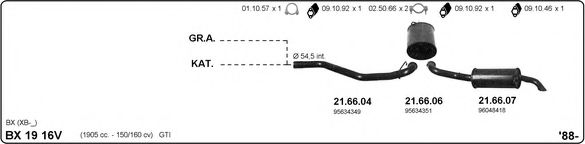 Система выпуска ОГ IMASAF 514000036