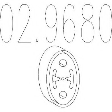 Буфер, глушитель MTS 02.9680