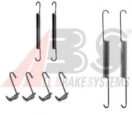 Комплектующие, тормозная колодка A.B.S. 0563Q