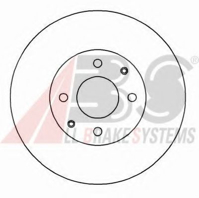 Тормозной диск A.B.S. 16050