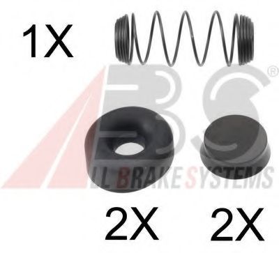 Ремкомплект, колесный тормозной цилиндр A.B.S. 83140
