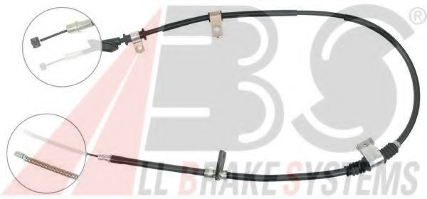 Трос, стояночная тормозная система A.B.S. K14067