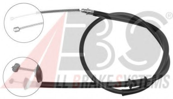Трос, стояночная тормозная система A.B.S. K18126