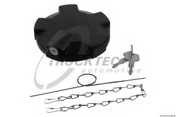 Крышка, топливной бак TRUCKTEC AUTOMOTIVE 03.38.009