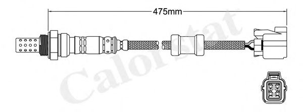 Лямбда-зонд CALORSTAT by Vernet LS140243