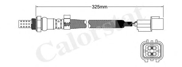 Лямбда-зонд CALORSTAT by Vernet LS140378