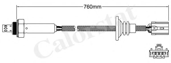 Лямбда-зонд CALORSTAT by Vernet LS140593