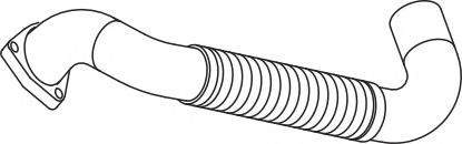 Труба выхлопного газа DINEX 69106