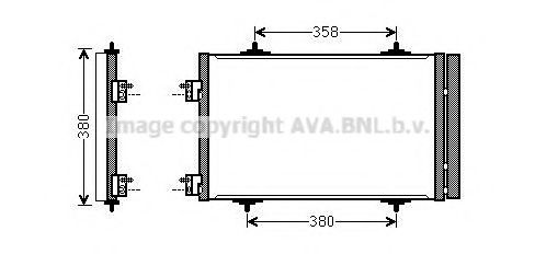 Конденсатор, кондиционер AVA QUALITY COOLING CNA5272D